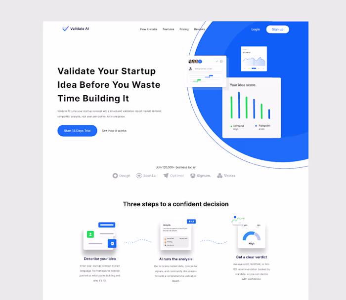 Validate AI is an AI-powered