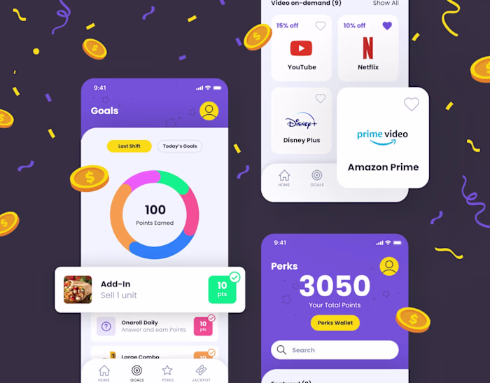 Onaroll • UX / UI / Visuals