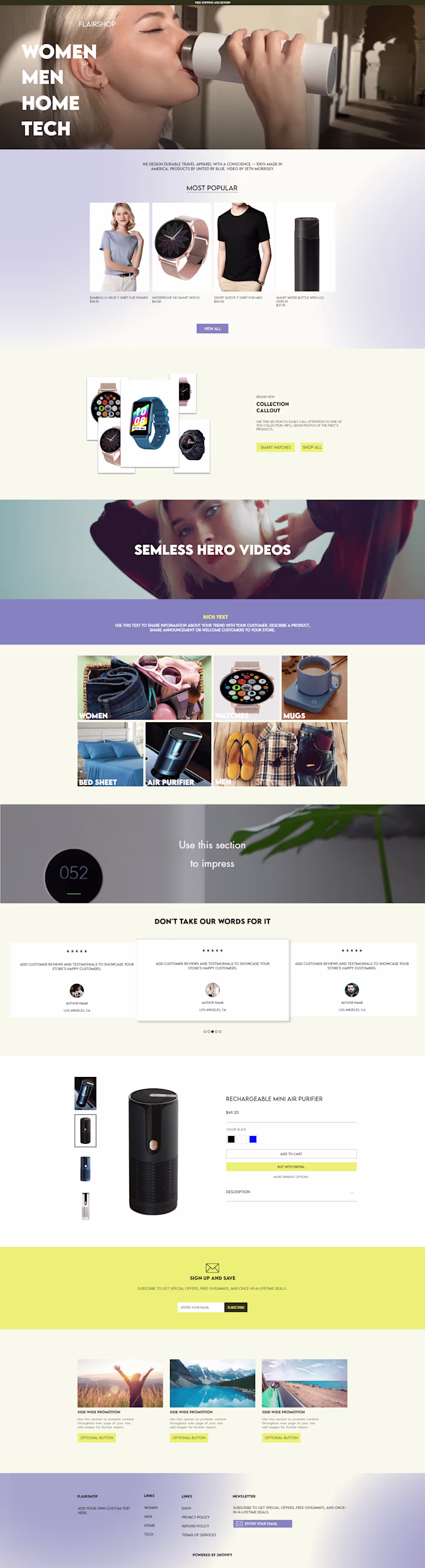 flairshop project