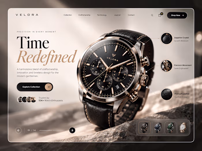 Velora — Premium Luxury Watch