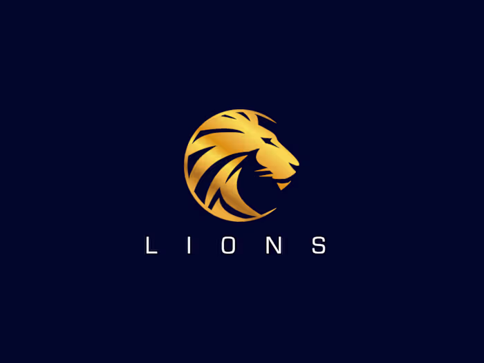 Lion Vector Logo Available For Purchase, Exclusive Copyright...