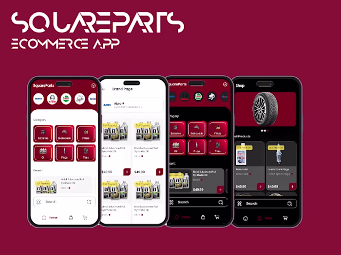 GitHub - ahmvddddd/SquareParts: Auto parts ecommerce Clean flut…