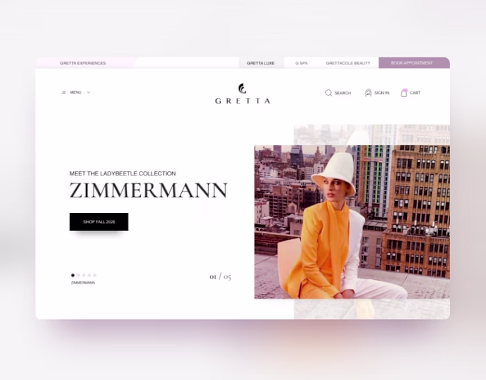 Gretta Cole - UX | UI Design