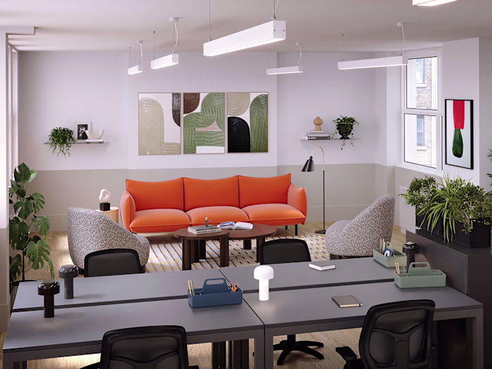 Bright Office Renders & Animations
