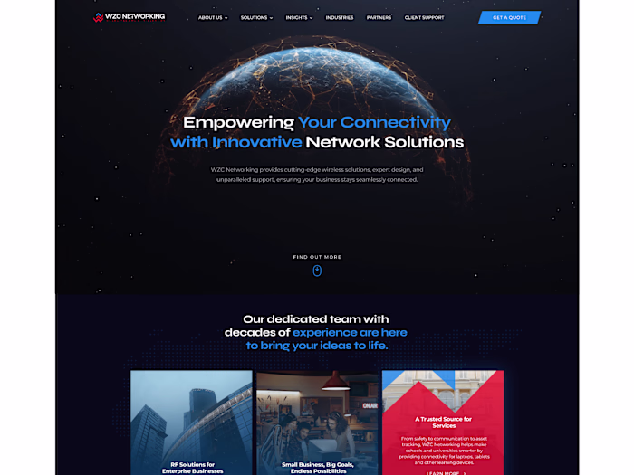 UI Design For WZC Networking