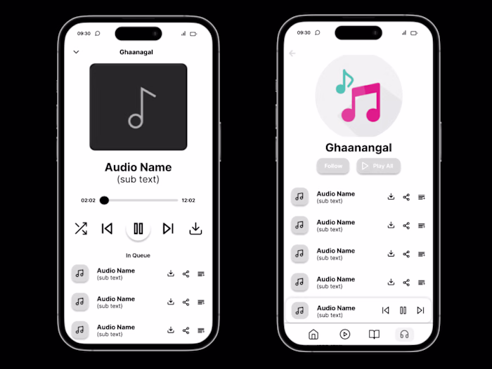 Medium Fidelity App design