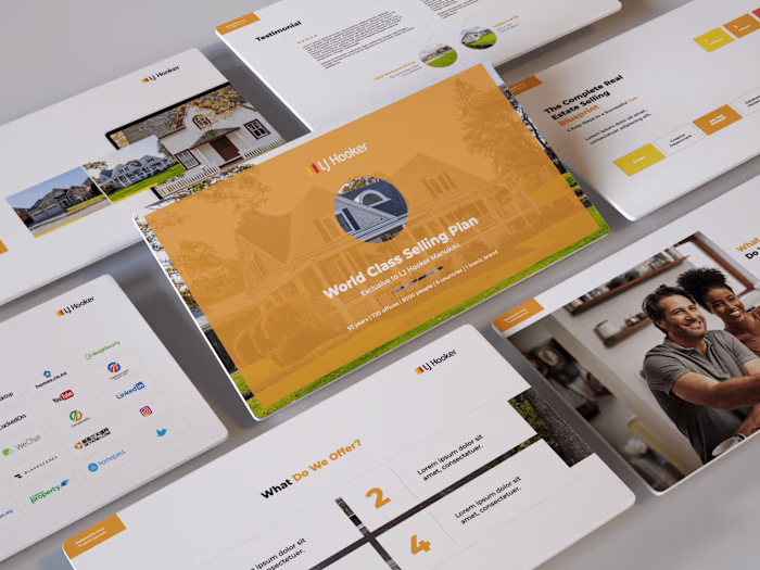 REAL ESTATE PITCH DECK