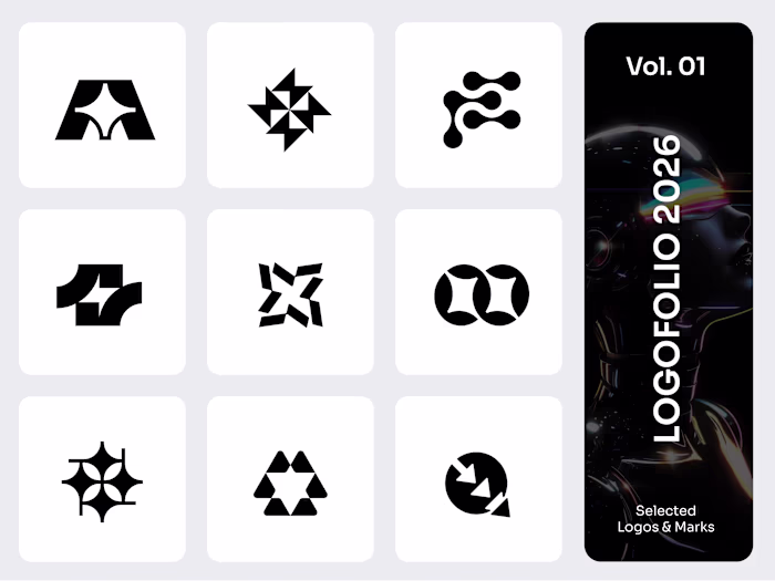 LOGOFOLIO 2026 | Vol. 01 - Selected Logos & marks