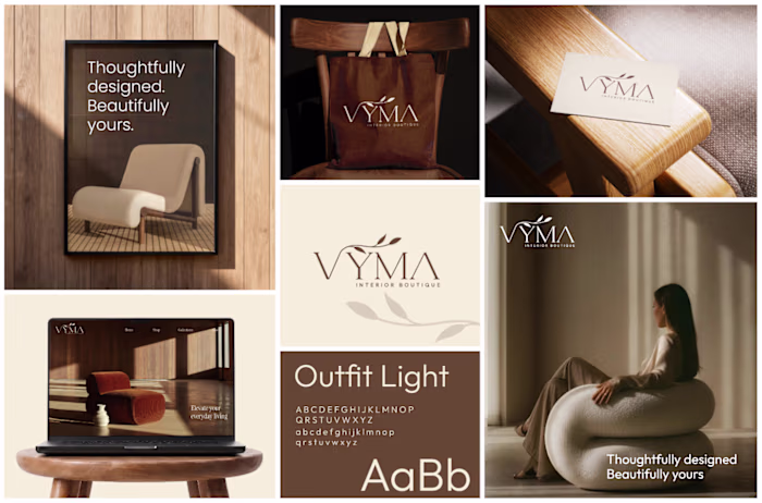 VYMA Interior Boutique — Brand