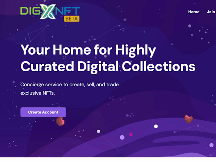 DIGXNFT - A community-centric NFT Marketplace