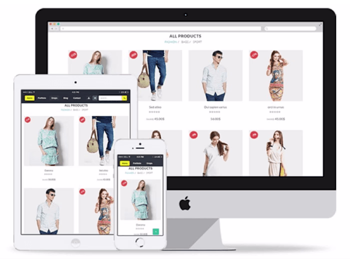 E-commerce website