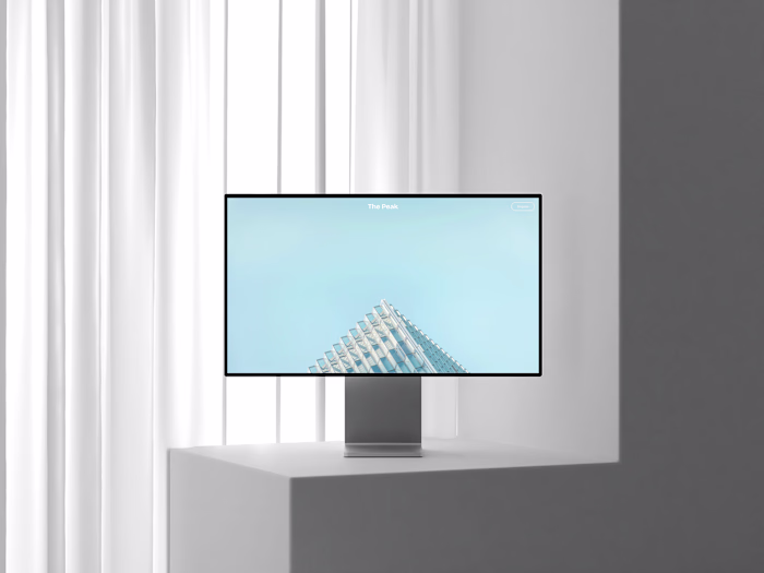 The Peak - Web-Design on Framer