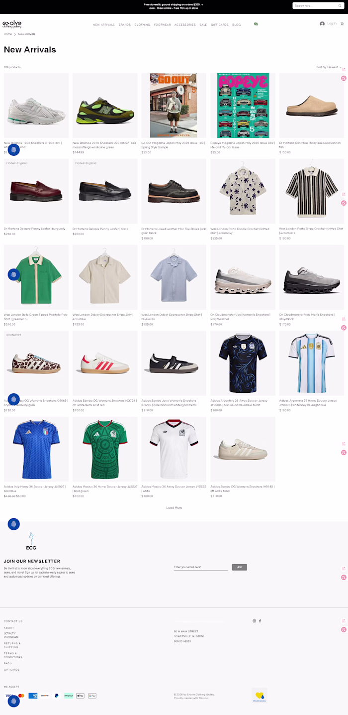 website product upload
