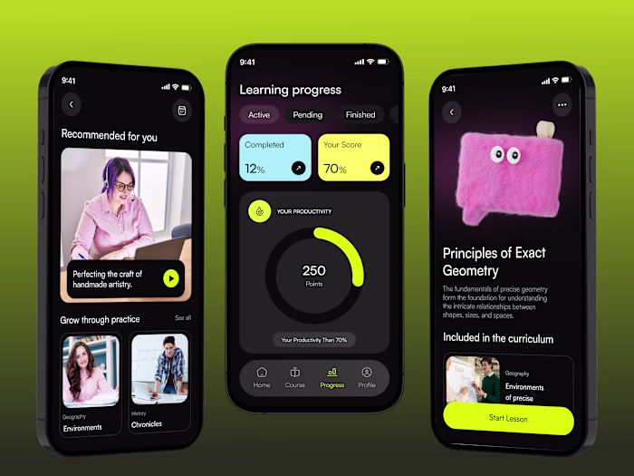 AI English Learning Mobile App