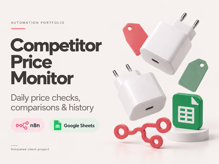 Competitor Price Monitor | n8n