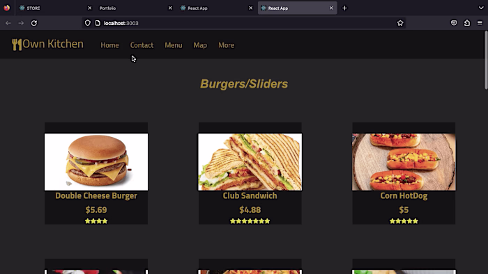 Own-Kitchen(Restaurant-Site)