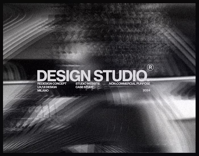 Studio web site redesign