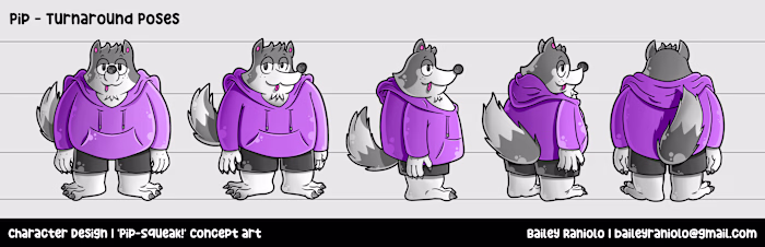 Pip Turnaround Poses