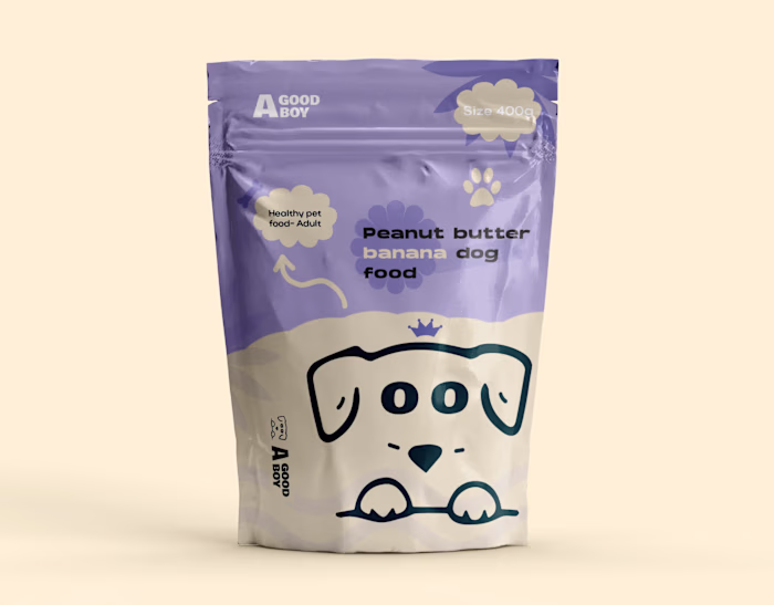 Dog food Brand identity and packaging design
