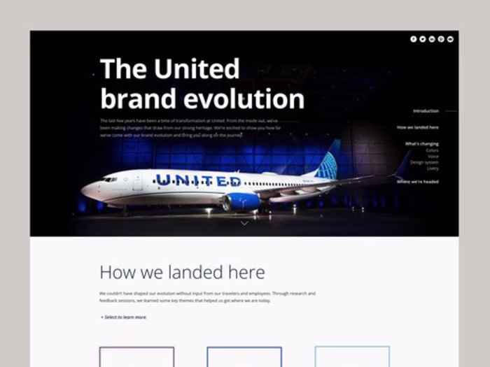 United Airlines campaigns