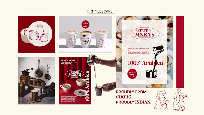 Estate Monkeys| Coffee | Branding & Visual Identity