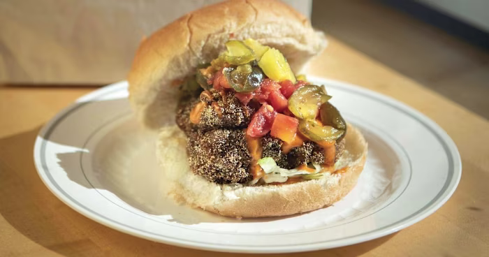 Veg Out: Deep Sea Vegan — Deep Sea Fish Sandwich