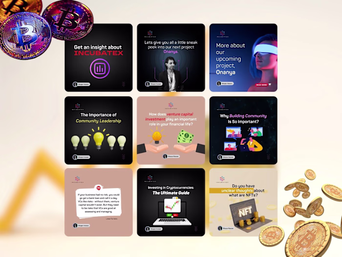 Social Media Designs - Crypto & NFT