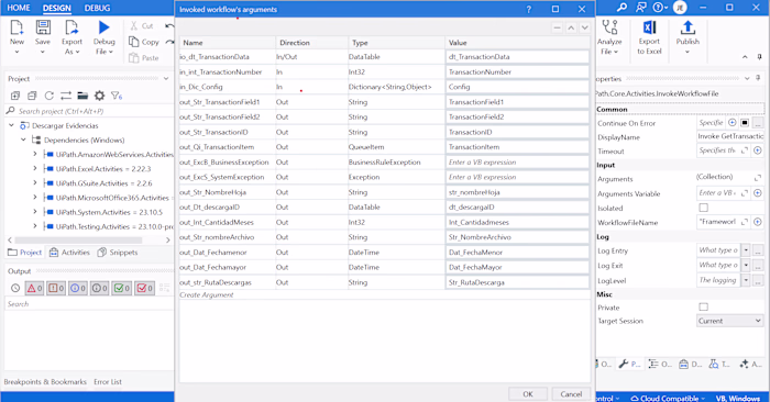 UiPath project.