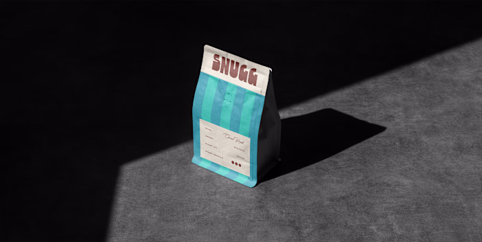 Just wrapped up SNUGG Coffee Roast, a full branding and pack...