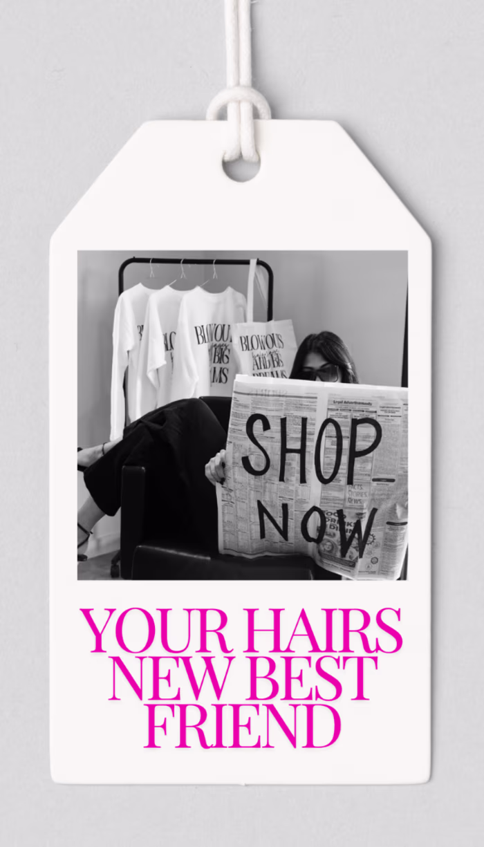 Hairstylist business cards with dynamic