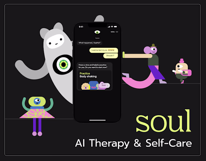 SOUL — AI Therapy & Self‑Care App