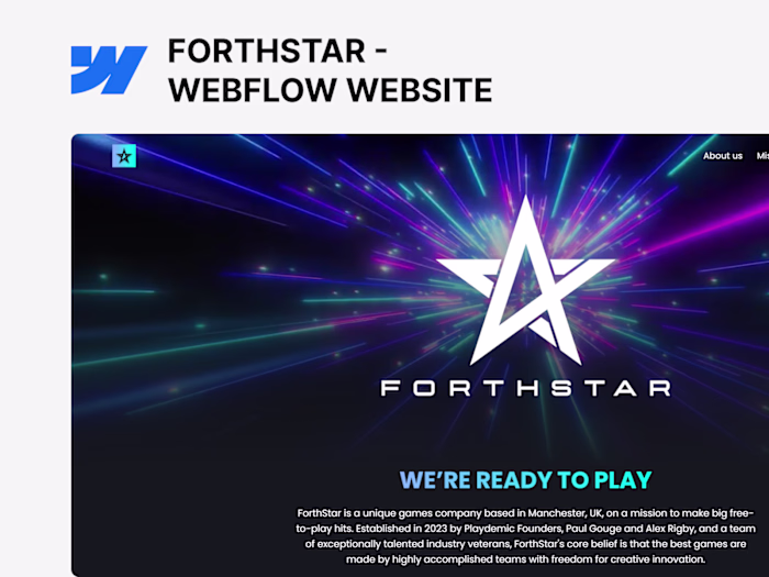 I helped Forthstart convert their