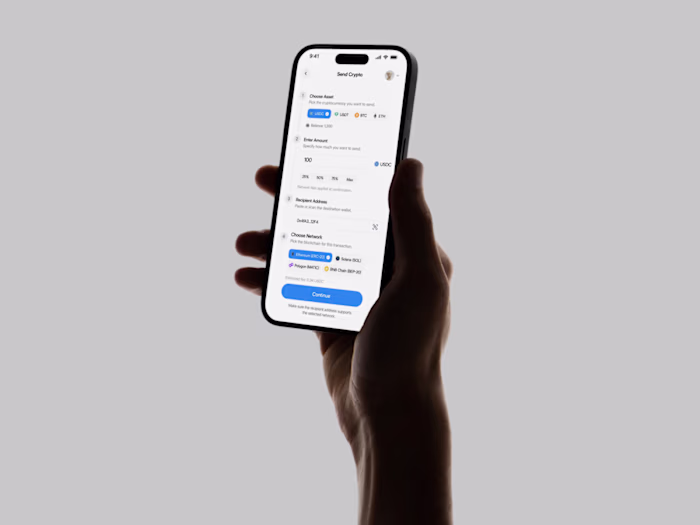 Send Crypto UI🫆