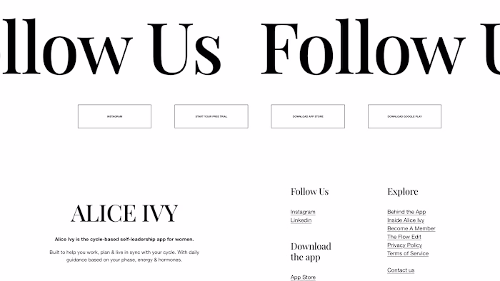 As well as the website