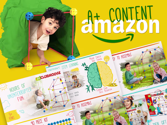 Amazon A+ Content / EBC | Building Kit Toy