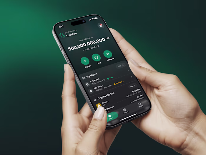 Crypto Magnat — Crypto Wallet & Trading App