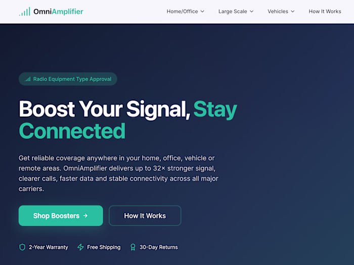 Signal Boosters for Home, Office & Vehicles | SignalBoost Austr…