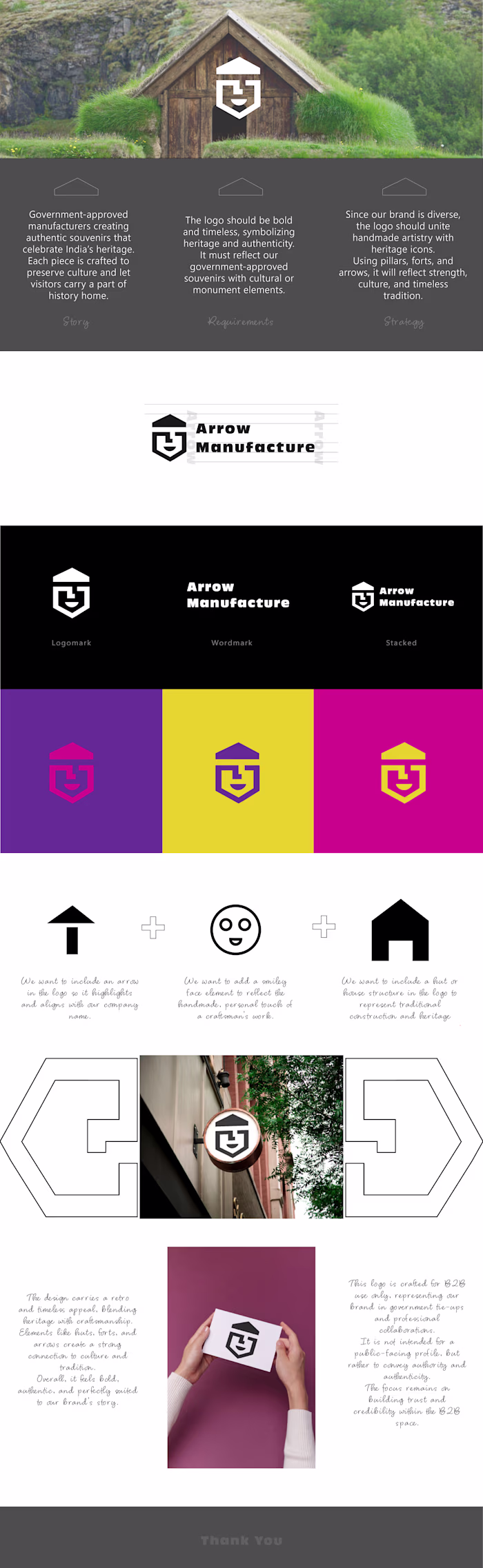 Logo Design - Arrow Manufacture