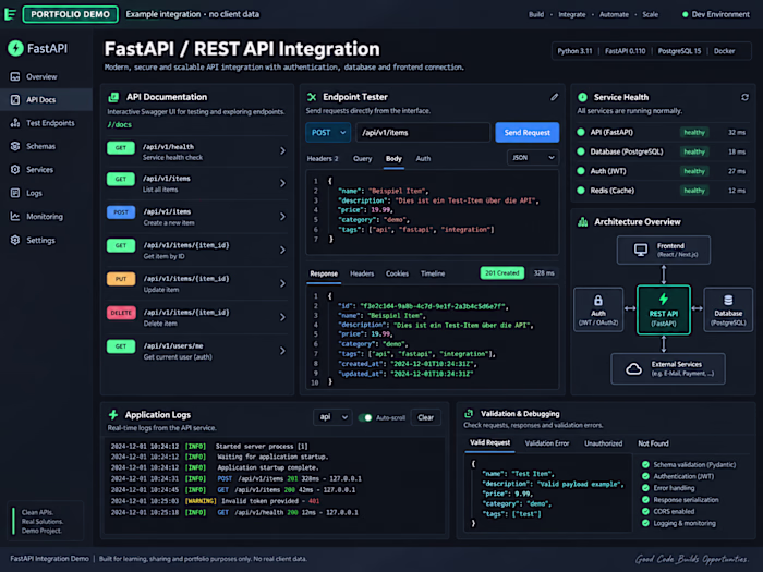 FastAPI / REST API Integration