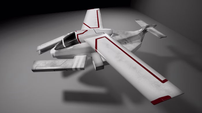 Sci fi Airship