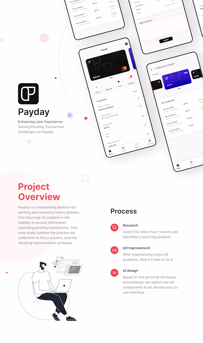 Enhancing Pending Transactions on the Payday App