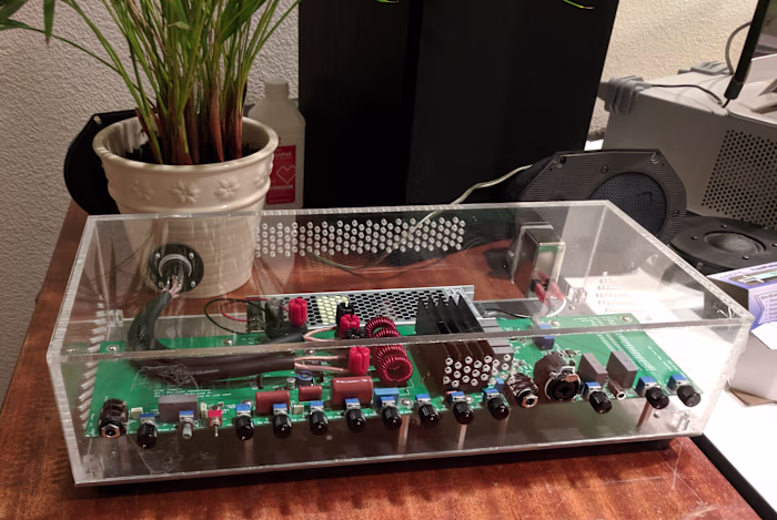 Designed schematic and PCB for