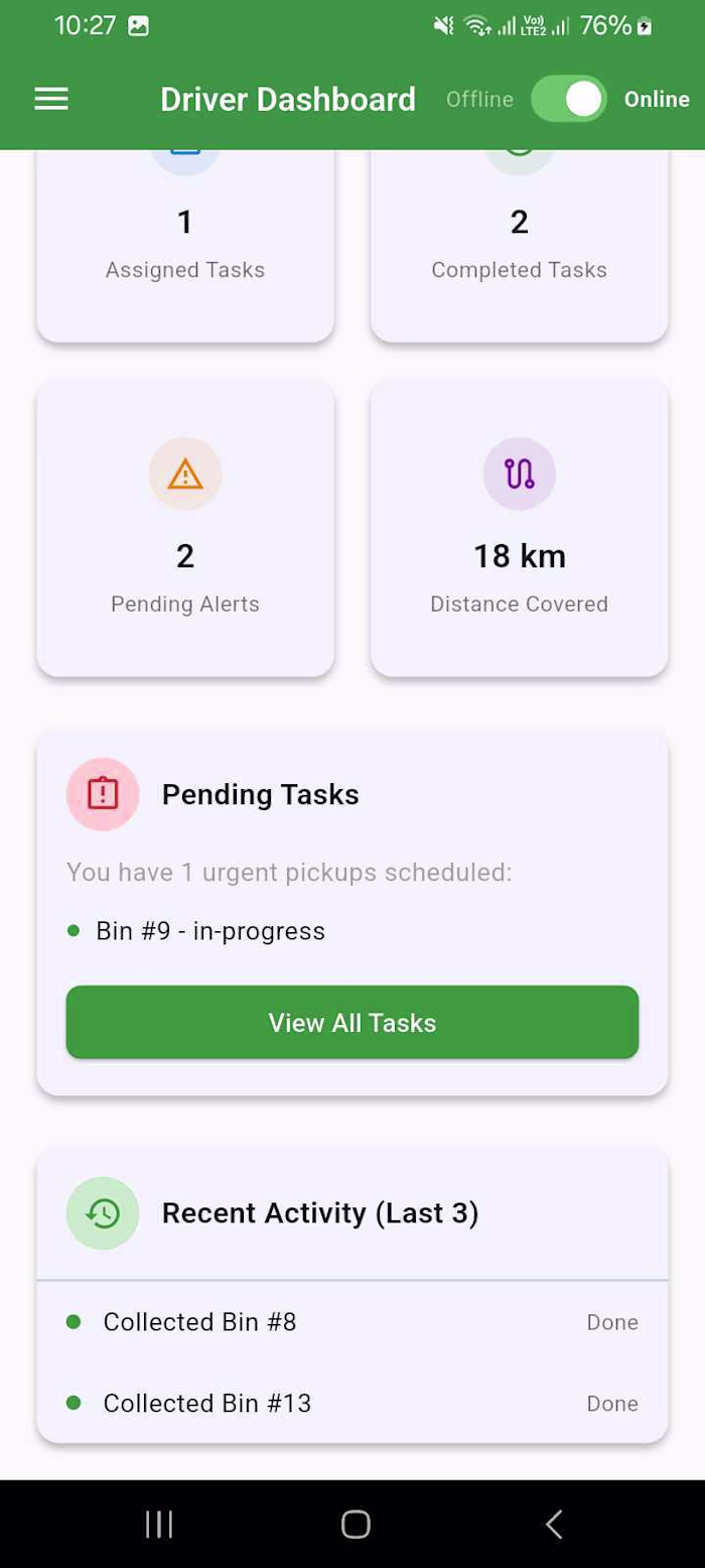 Developed a Flutter-based Driver Mobile