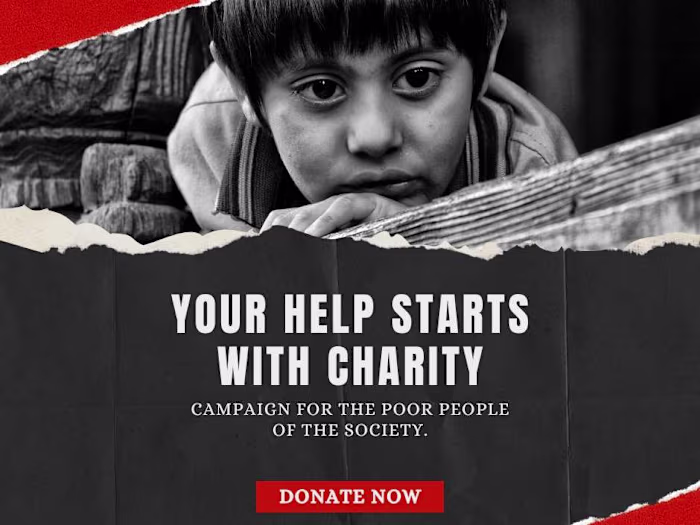 Fund raiser banner