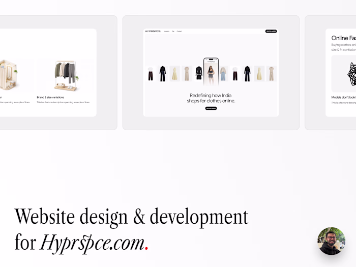 Hyprspce: Website Design & Development