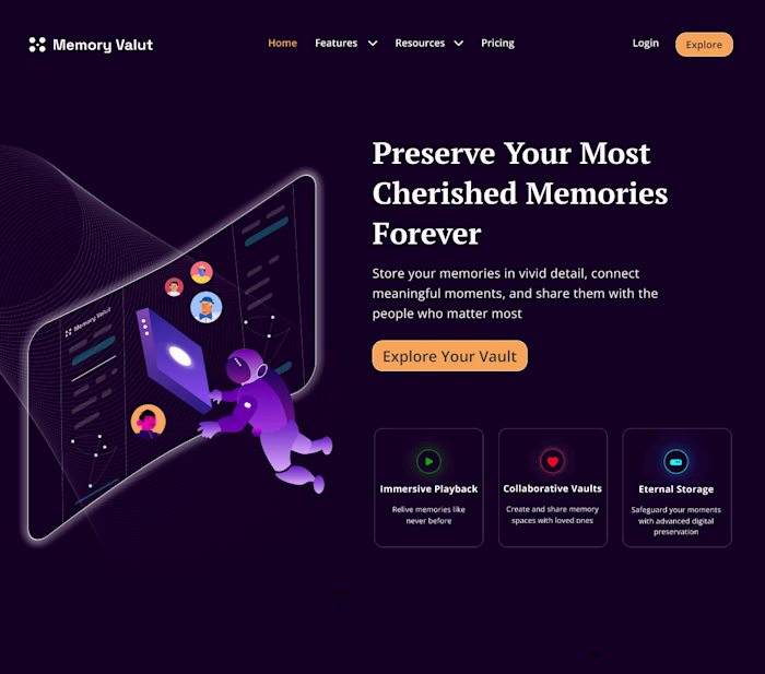 Memory vault 