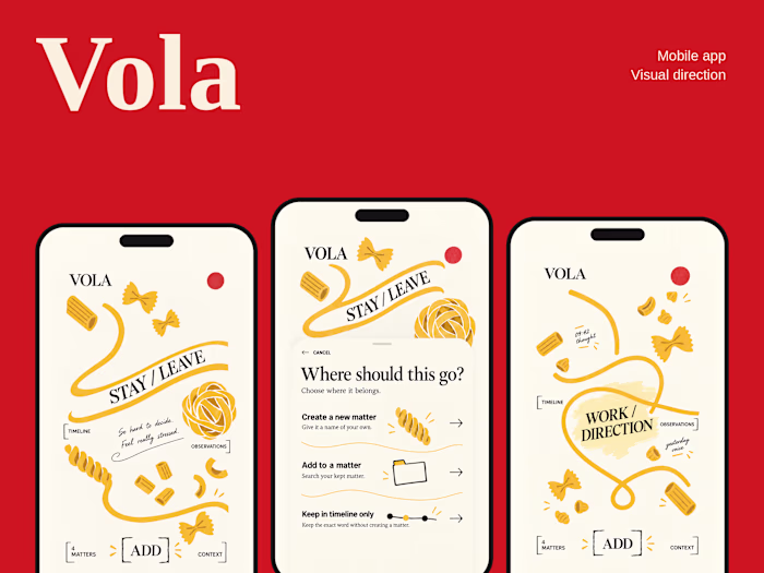 VOLA — Designing a Personal Direction System
