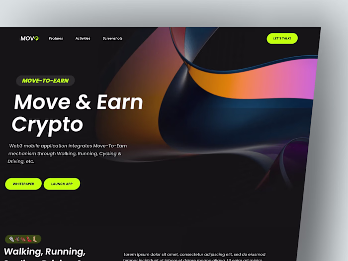 Movo - Move-To-Earn