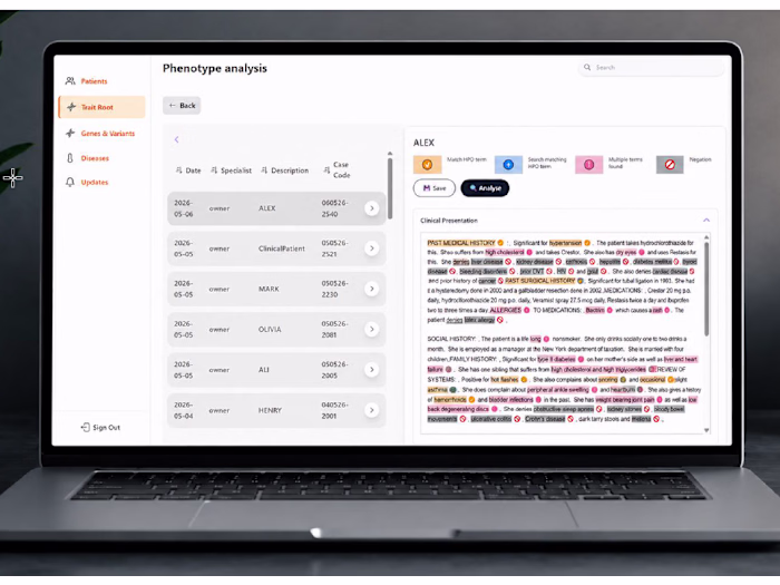 NewGenia: Clinical bioinformatics for clinicians