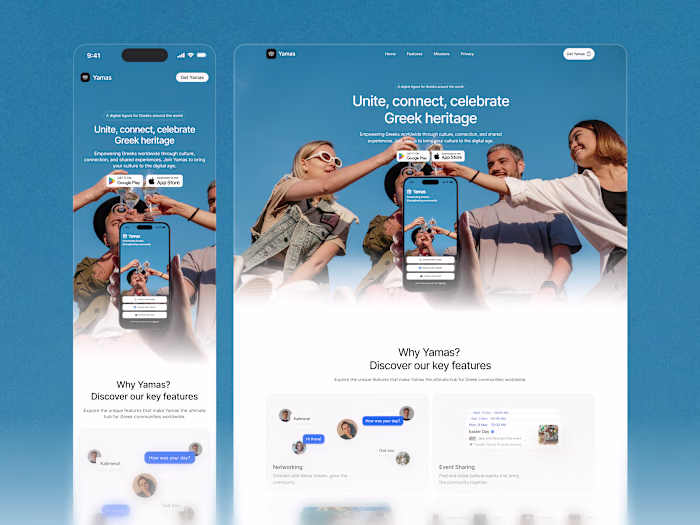 Yamas - Social Media App